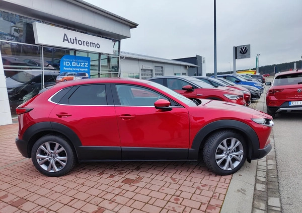 Mazda CX-30 cena 126000 przebieg: 17636, rok produkcji 2022 z Mieroszów małe 191